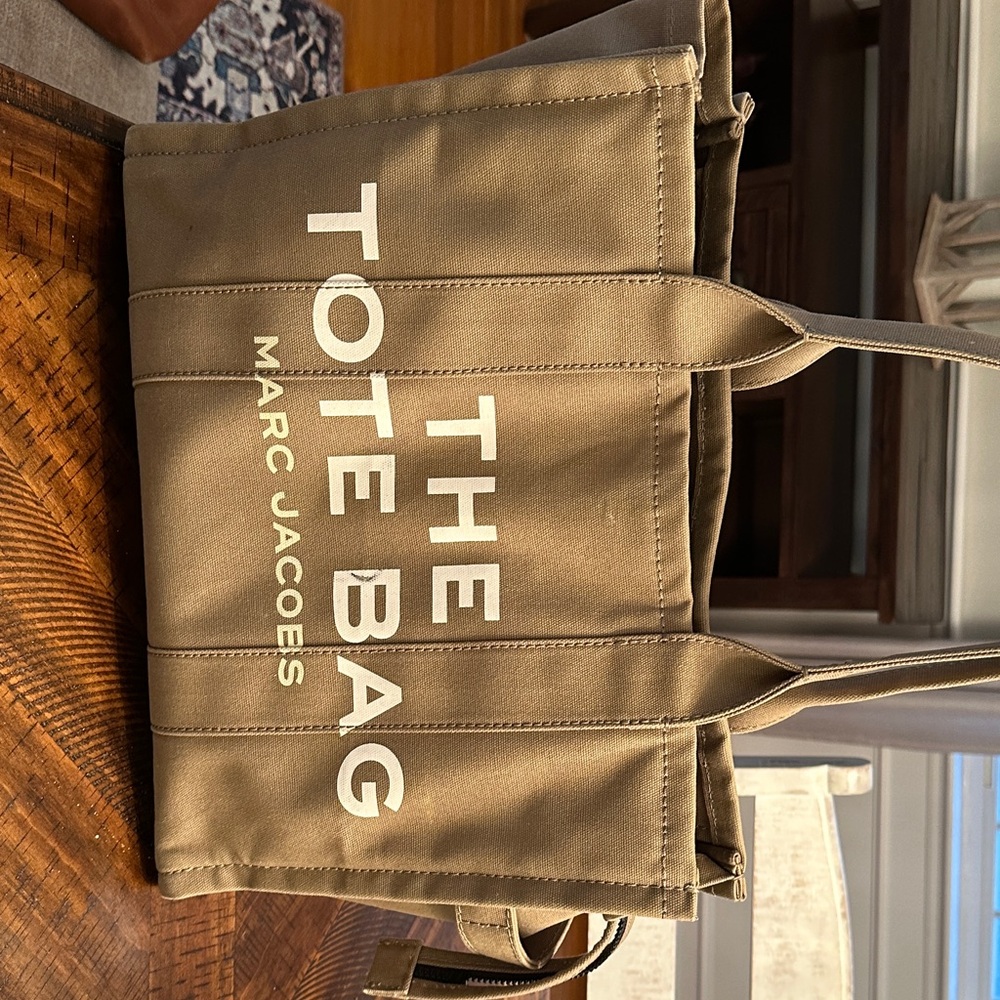 Marc Jacobs Olive Green Tote Bag